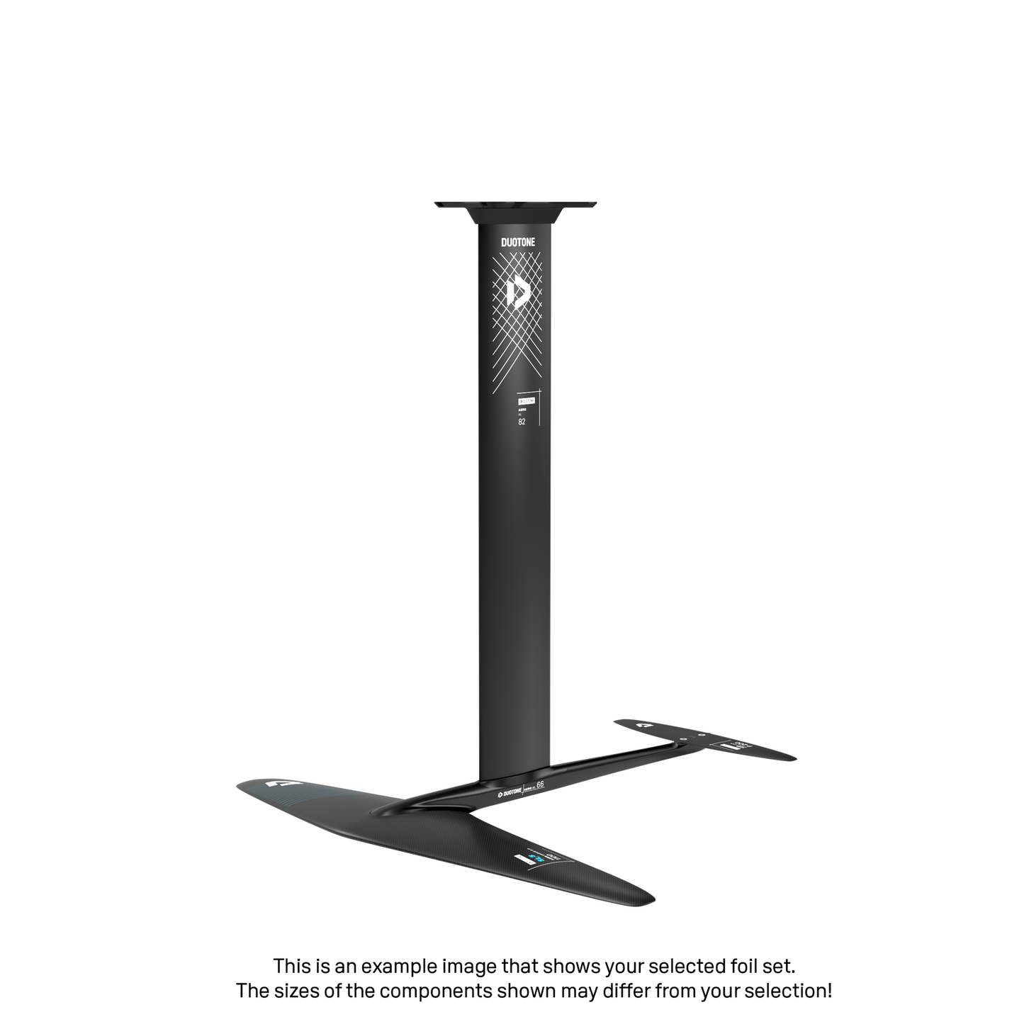 Mast-Fuselage Set Aero AL 75/66*Wing Set Aero Carve 2.0 SLS 1100/200