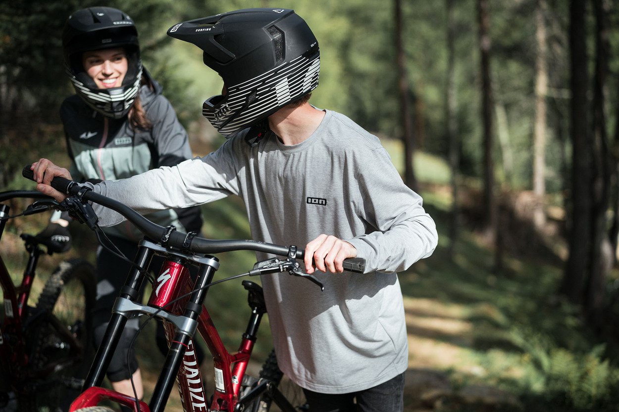 Herren MTB Jersey S_Logo DR langarm