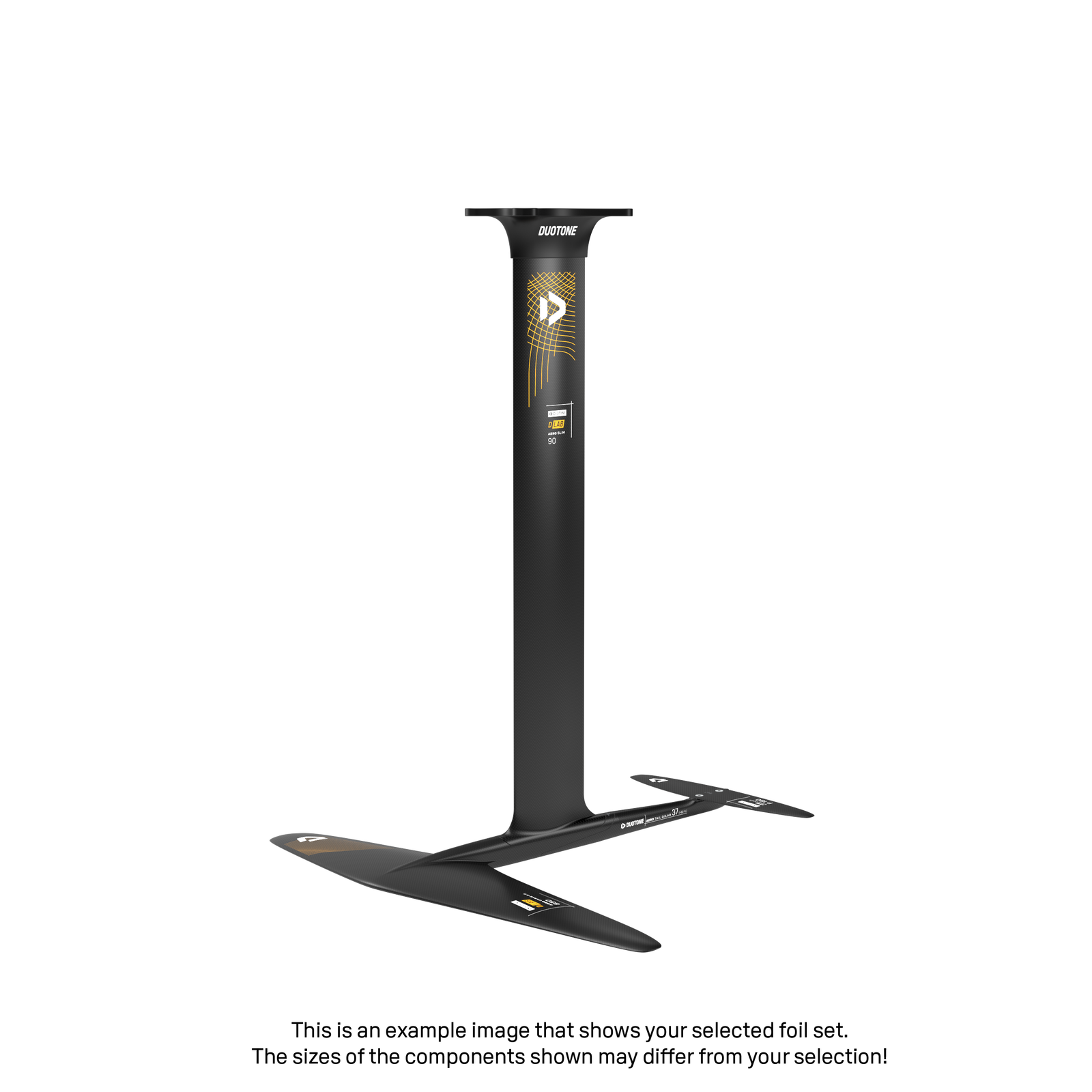 Mast Aero Slim D/LAB 90*Fuselage Aero Tail D/LAB 37*Wing Set Aero Carve 2.0 D/LAB 650/165