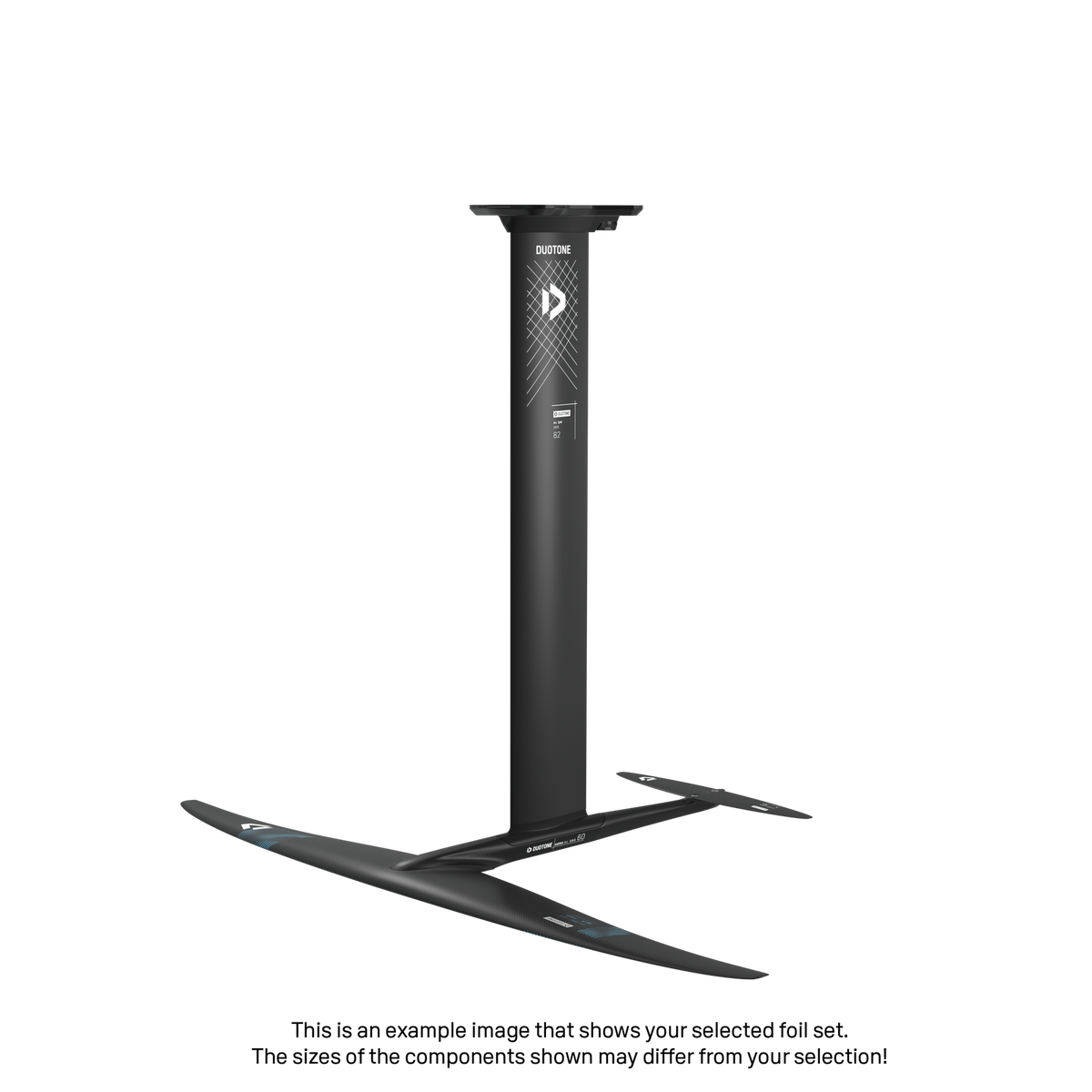 eMast Cruise Set AL 80 Front Wing Crest D/LAB 550 Monobloc-Tail PX D/LAB 40/145 Adapter Fuselage - Duotone Onesize