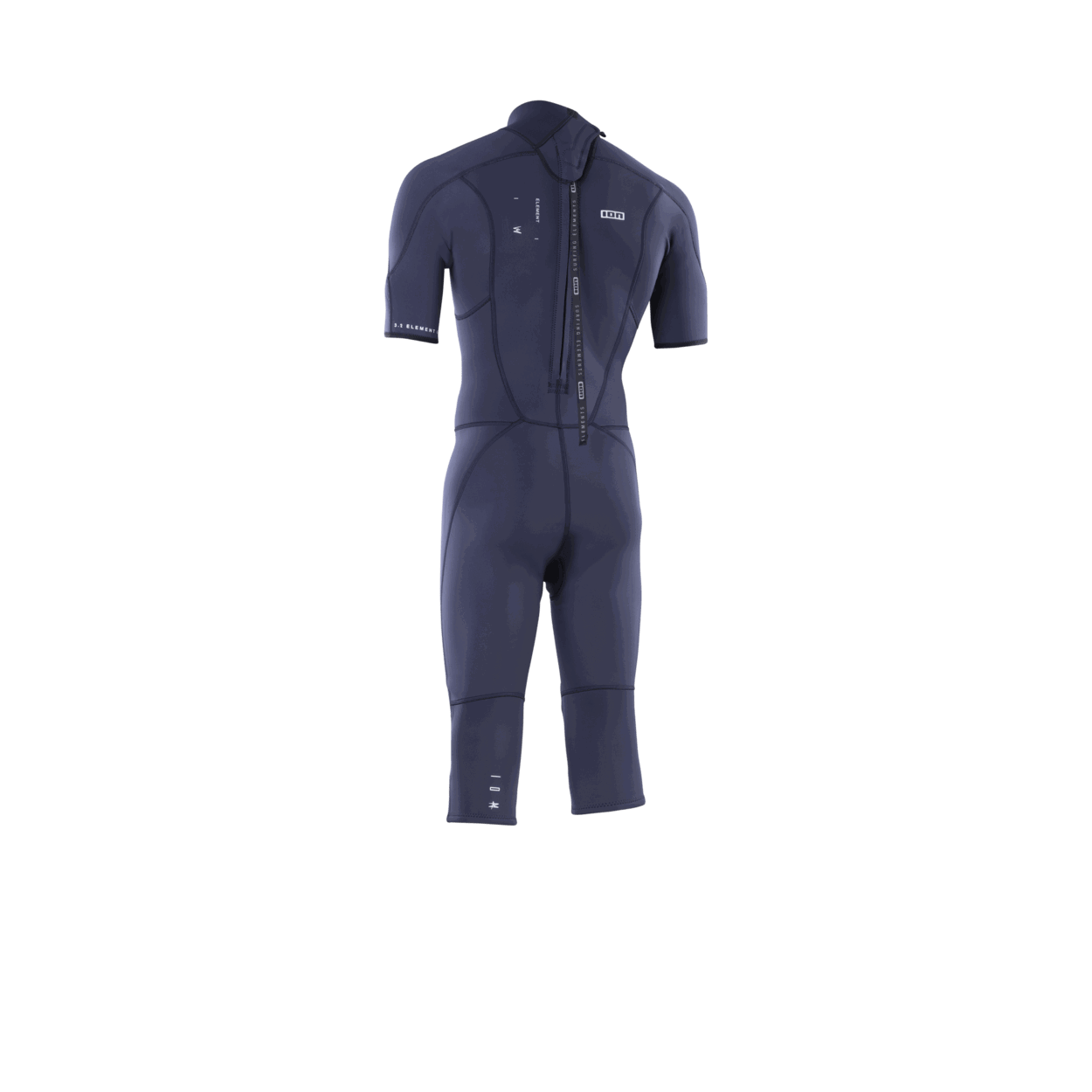 Element 3/2 Overknee Kurzarm Back Zip Neoprenanzug Herren