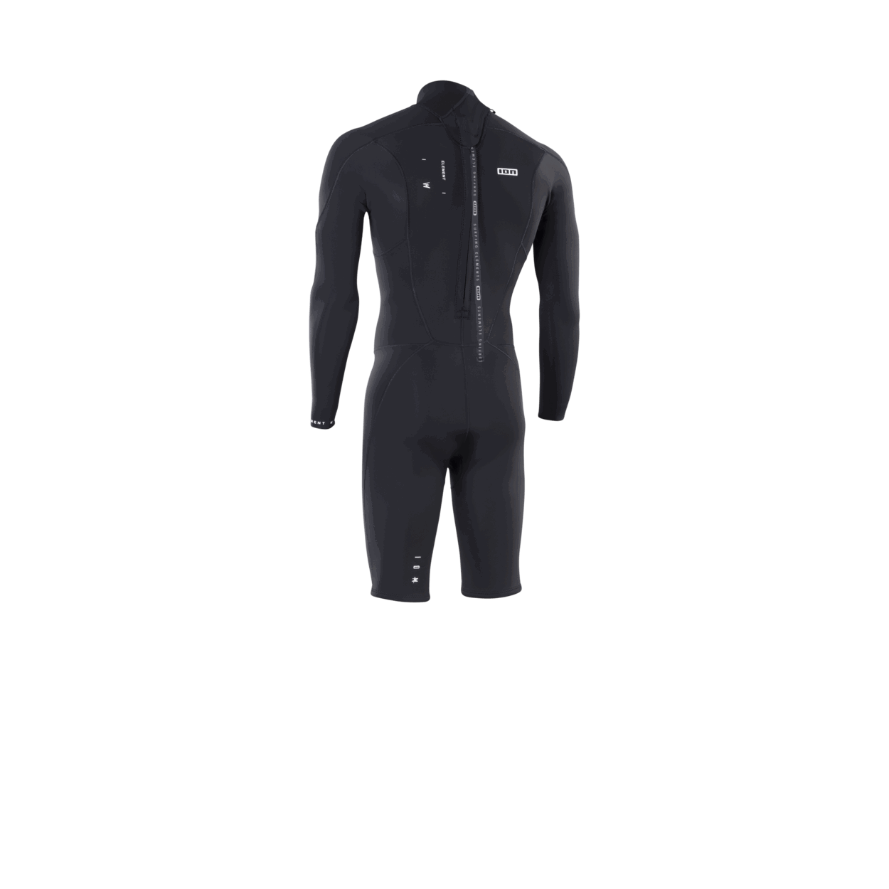 Element 2/2 Shorty Langarm Back Zip Neoprenanzug Herren