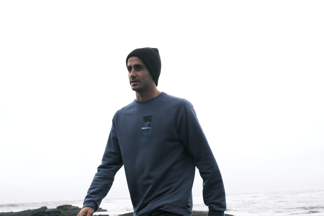 Herren Pullover Surfing Elements