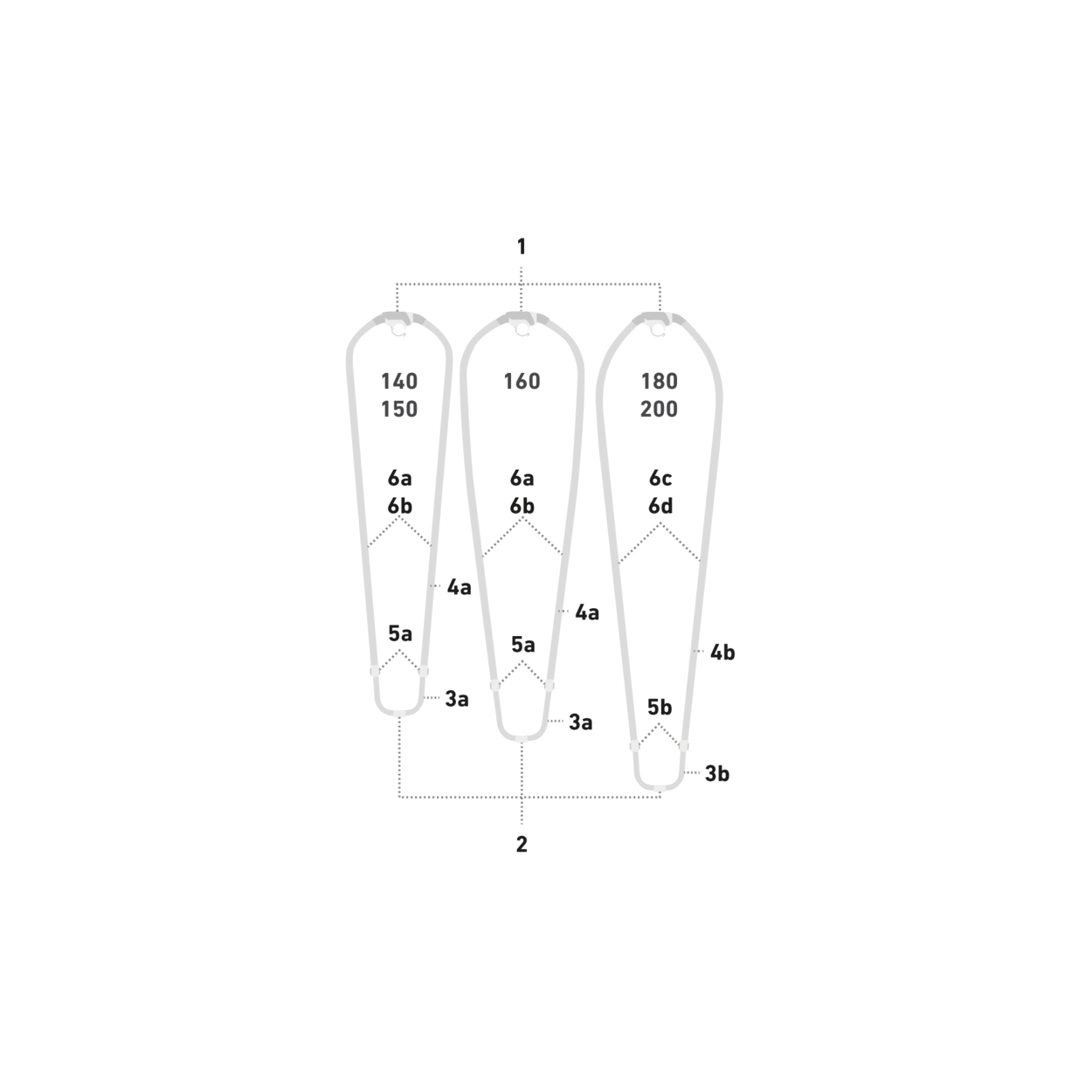 Duotone EVA grip Silver (2pcs) (SS20) 2020