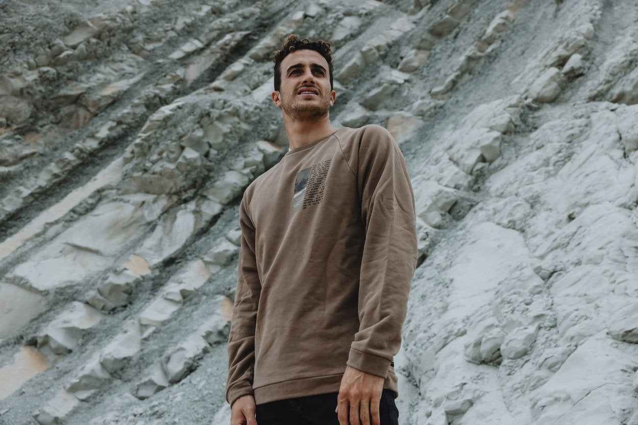 Herren Pullover Surfing Elements