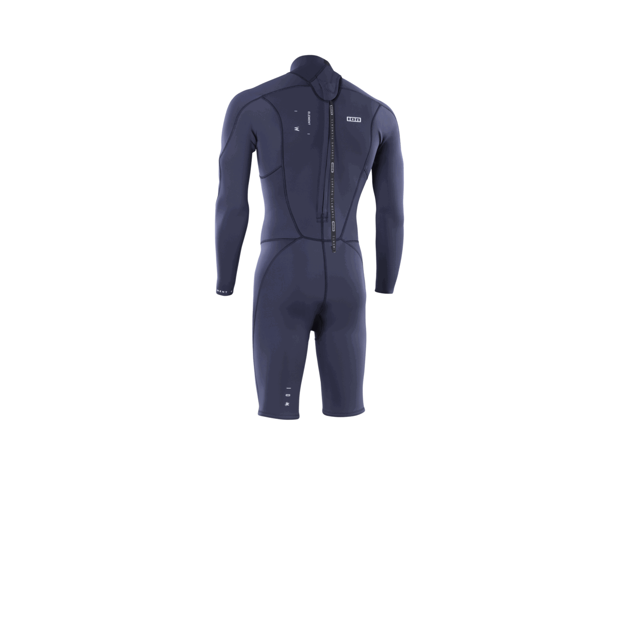 Element 2/2 Shorty Langarm Back Zip Neoprenanzug Herren