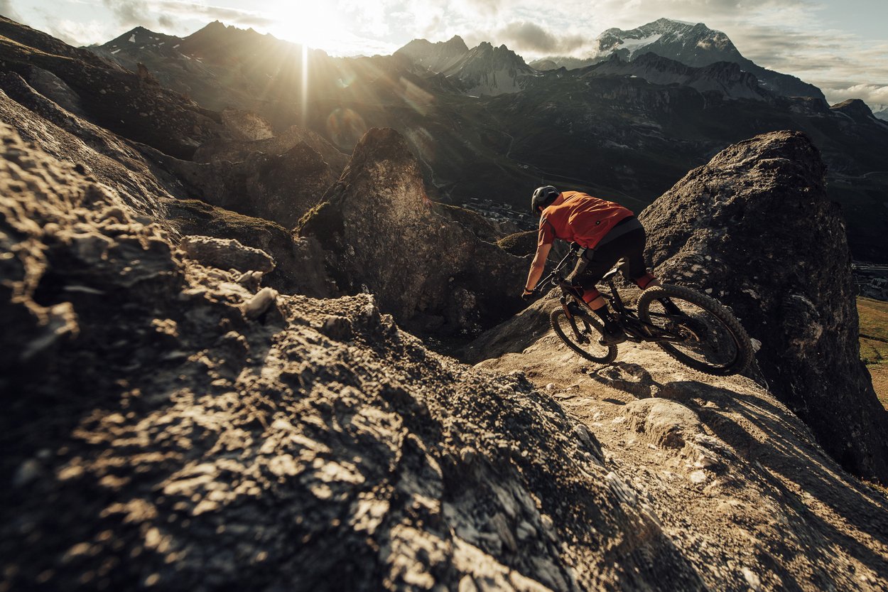 Maillot à manches courtes de VTT Traze Amp AFT Homme