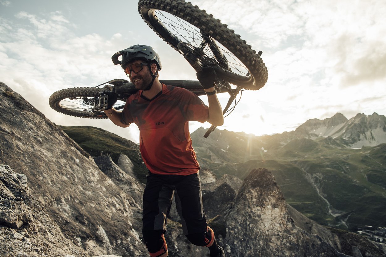 Maillot à manches courtes de VTT Traze Amp AFT Homme