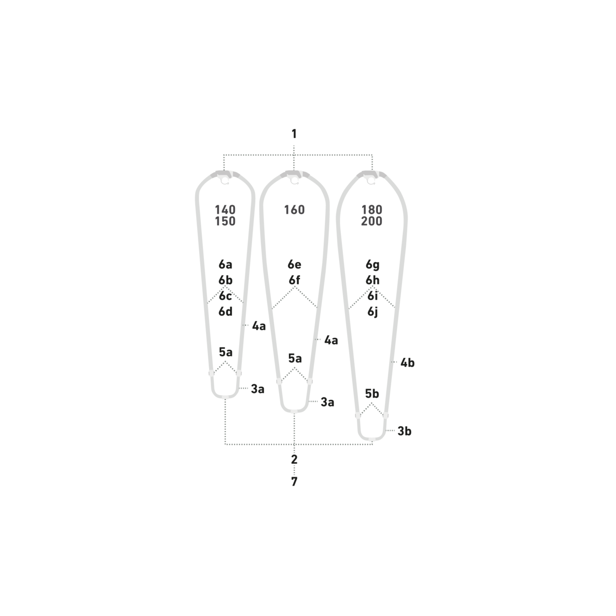 Duotone EVA grip Silver (2pcs) (SS22) 2024