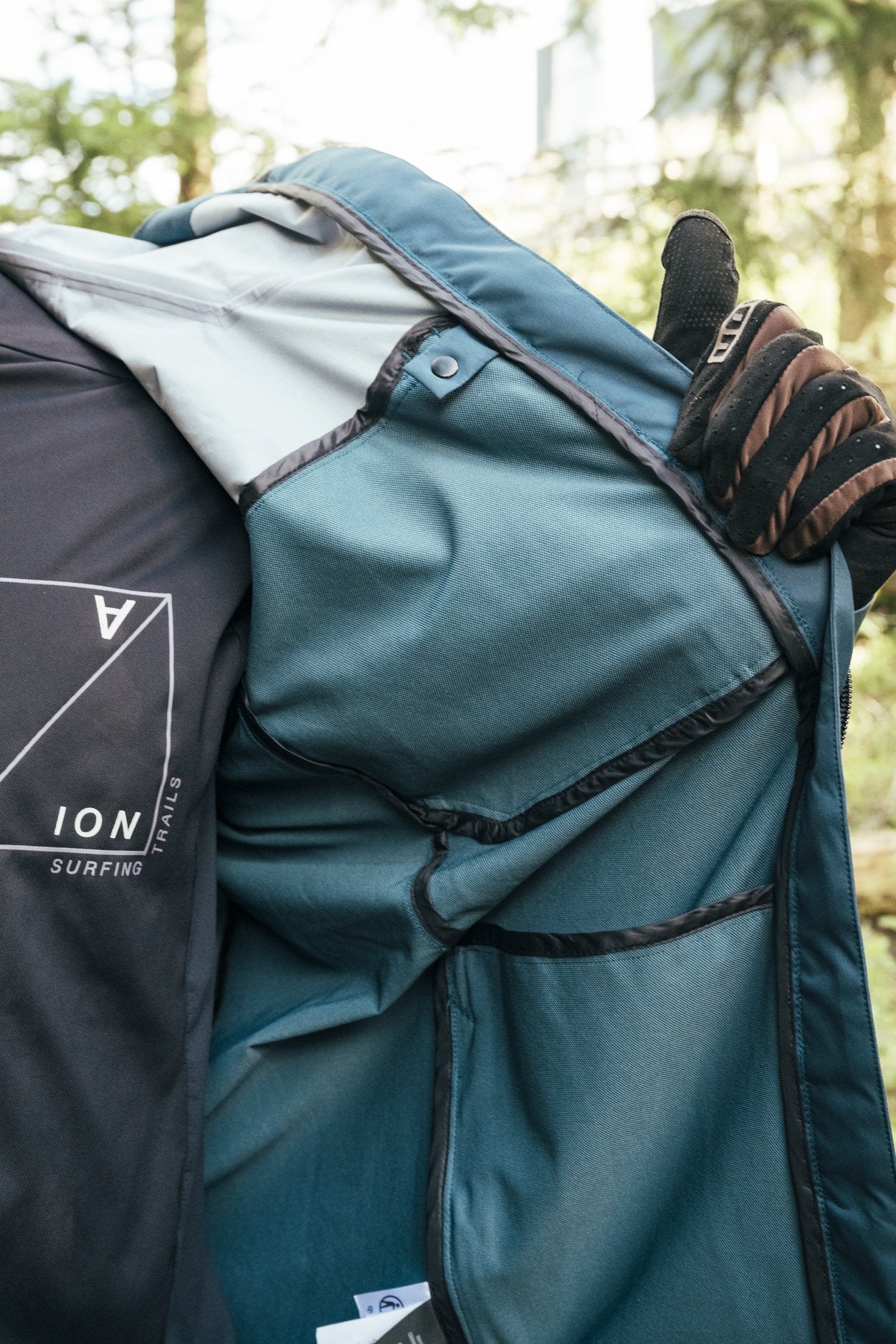 Giacca da MTB Shelter 3L Hybrid Unisex