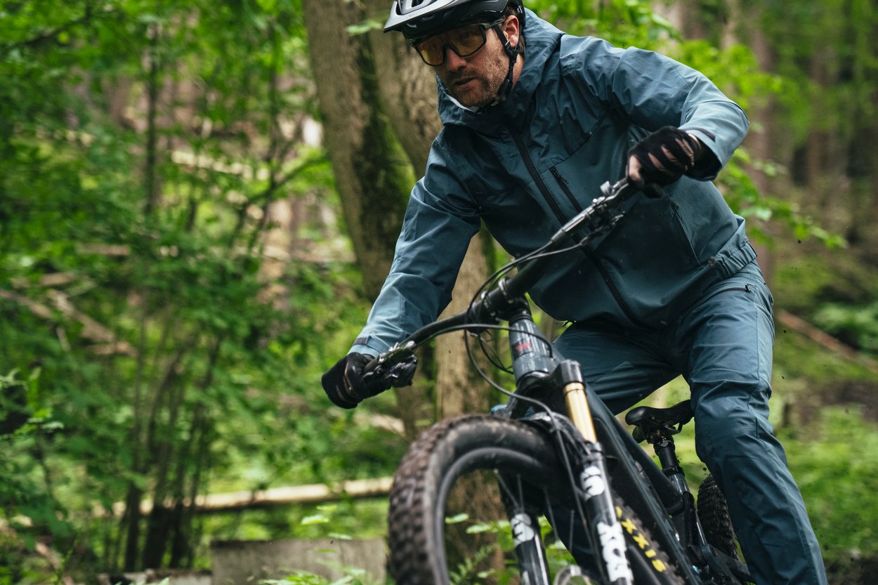 Giacca da MTB Shelter 3L Hybrid Unisex